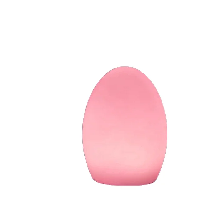 Меняющий Цвет Светодиодный светящийся яйцо мигающий маленький светодиодный светильник лампа