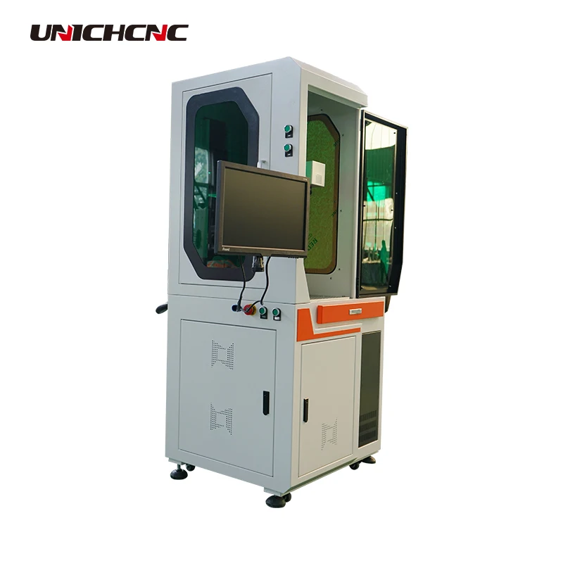 
Laser fiber marking protective cover enclosed 20 30 50 watt fiber ring marker laser 