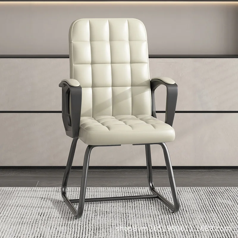 Wholesale cheap stackable conference meeting room PU leather office chair with arm rest