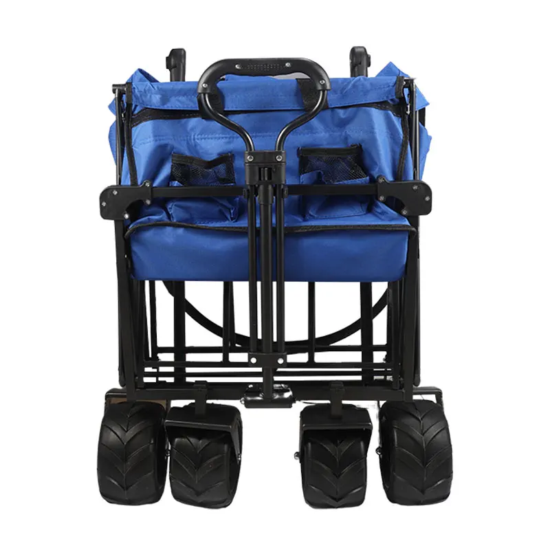 Outdoor Collapsible Folding Utility Hand Cart Wagon