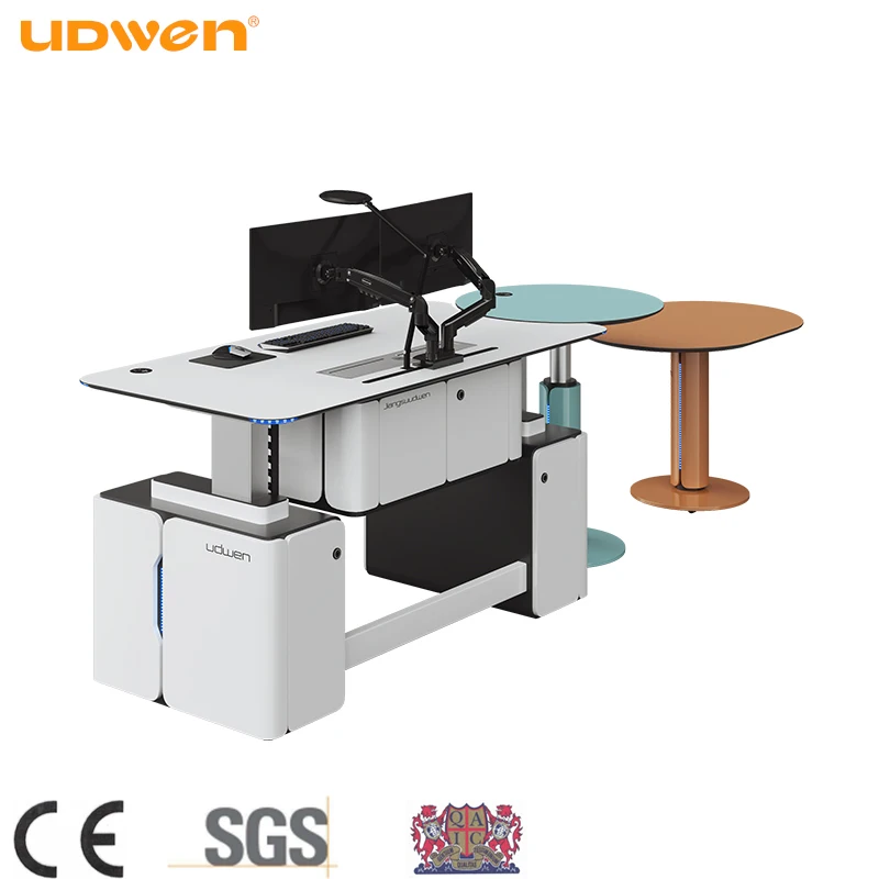 Strong scalability Intelligent lifting table from UDWEN High-Quality control room desks - Reliable  Durable Furniture E003