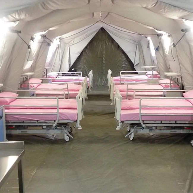 High Quality Waterproof Tarpaulin Emergency Medical Hospital Shelter Isolated Tent with Customization