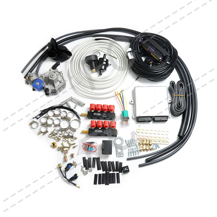 FC 8 auto cilindro gpl gas dual fuel lpg conversion kit glp gpl kit auto gpl