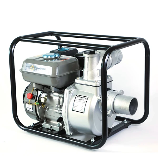 GIDROX 2inch 3inch 4inch 6.5hp 4 Stroke Petrol Water Pumping Machine Manual Hand Pump Gasoline Agriculture