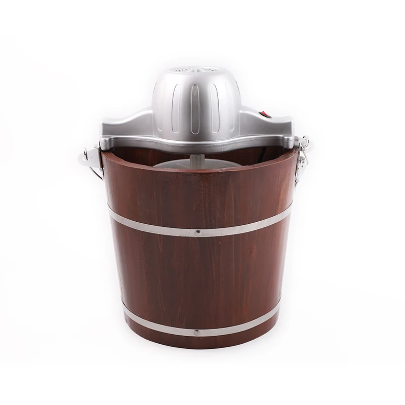 Традиционное ручное деревянное ведро для мороженого, «сделай сам», здоровое мороженое, высокоэффективное высококачественное мороженое