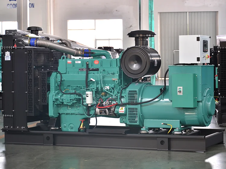Standby power 400kw diesel generator with good engine 500kva generator open or silent type for low consumption