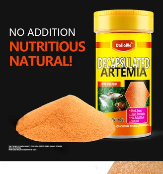 Wholesale Fish Feed Food Decapsulated Artemia Cysts Brine Shrimp Eggs Artemia