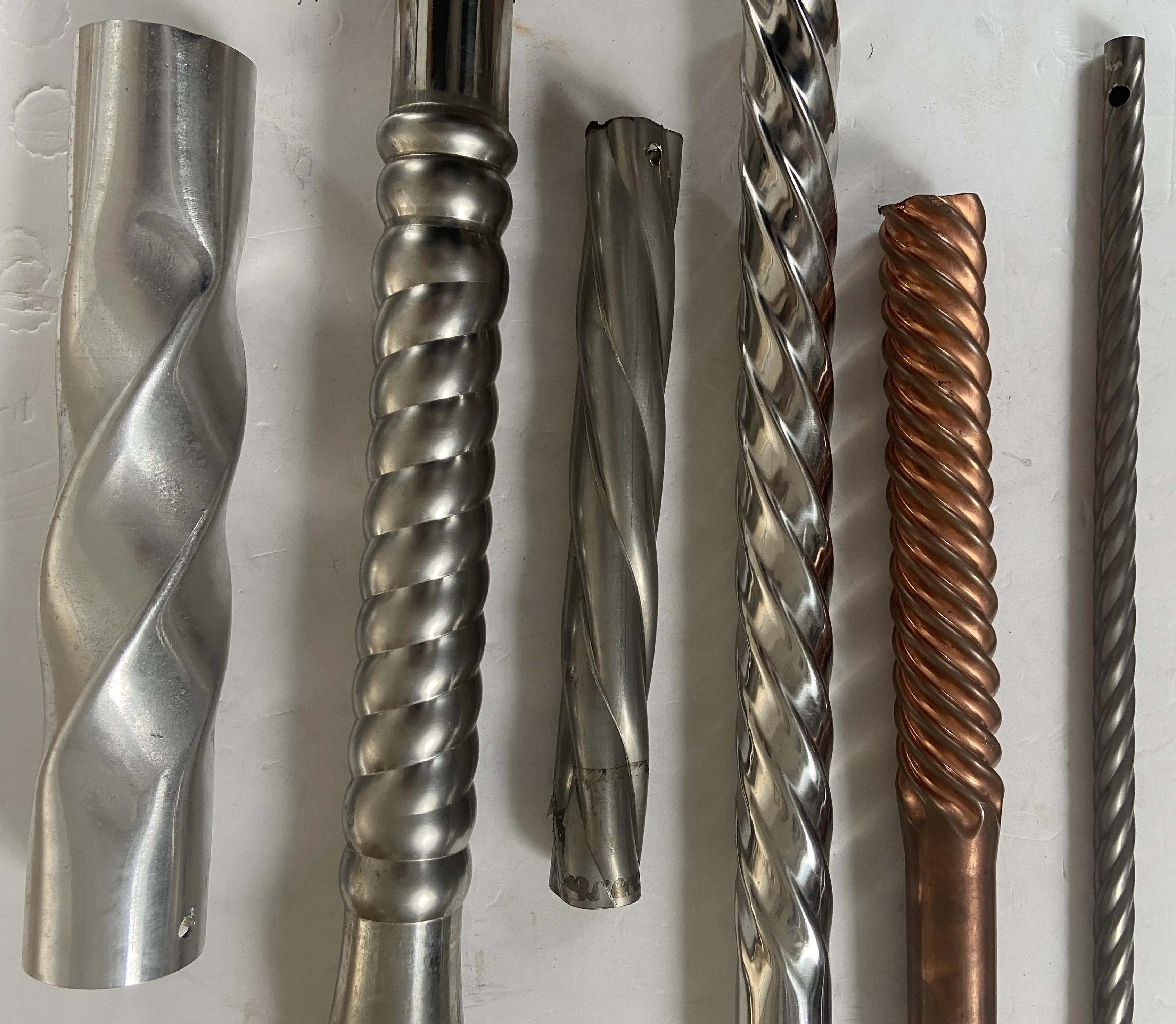 Twisting Machine Pipes Tube Twisting Machine Spiral Twist Threading Round Metal Pipes Rotary Swaging Equipments