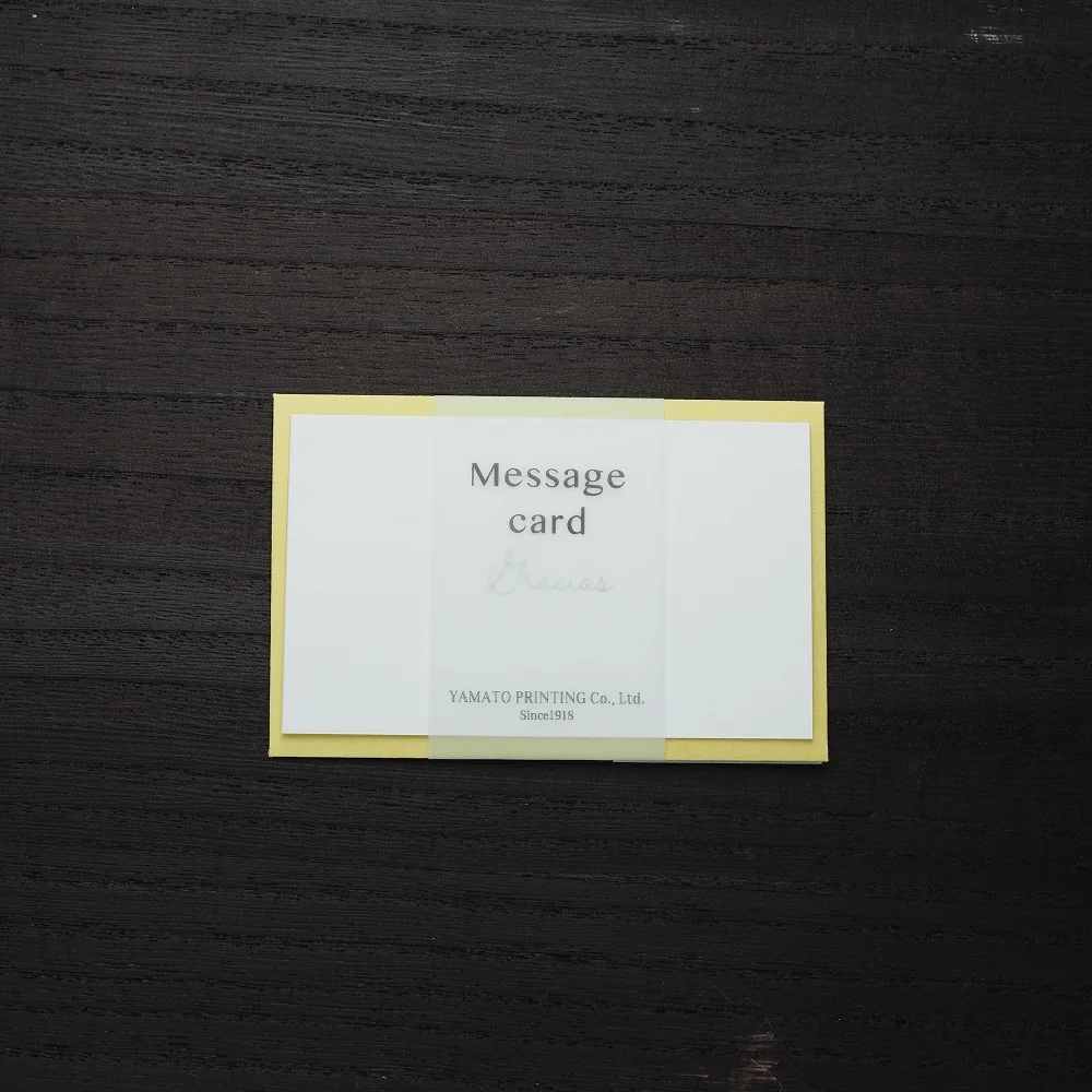 Wholesale High Quality Personal Message Printing Card Custom