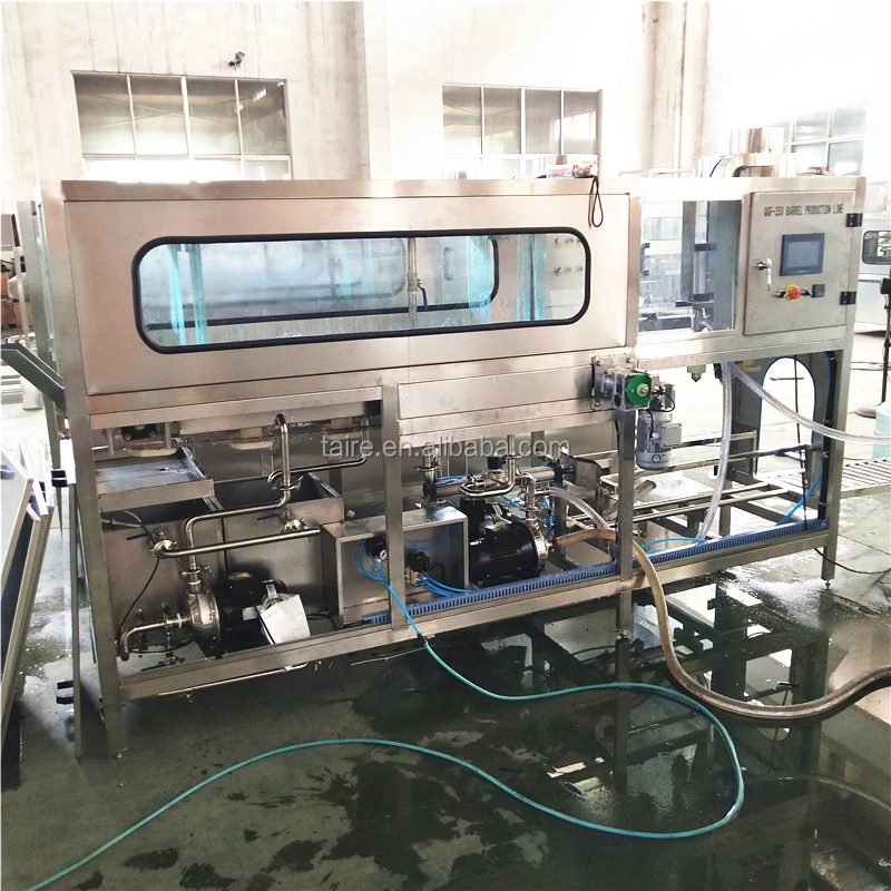 2021 Automatic Bottled 5 Gallon Water Filling Line / 5gallon bottle bucket pure water washing filling capping machine