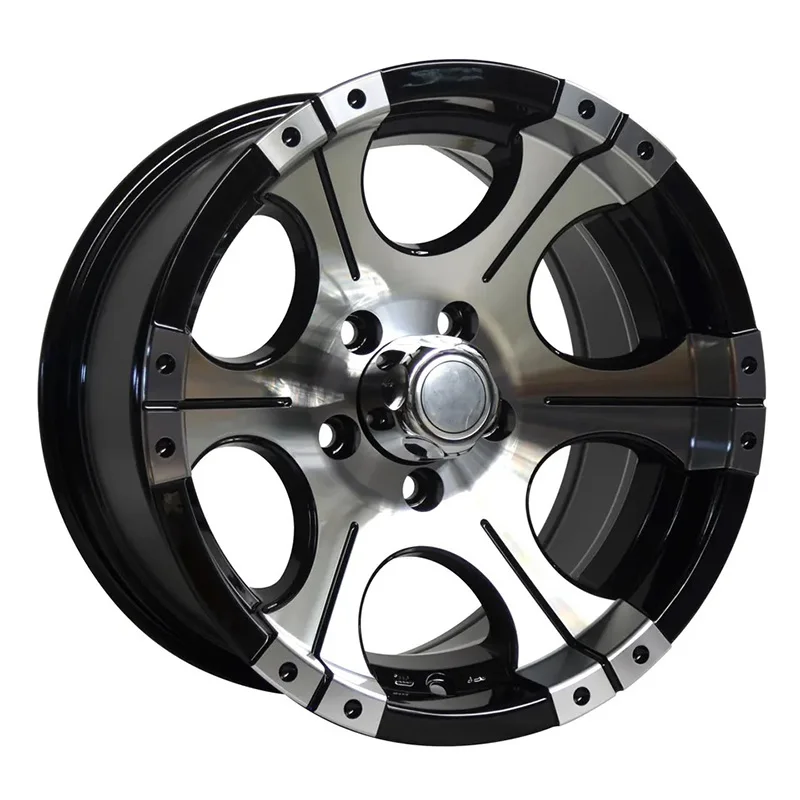 Hot Wheels Car Set 15 16 17 Inch Offset 0 5 6 8 Holes Black Simple Multi Spokes Cast  Wheels For SUV