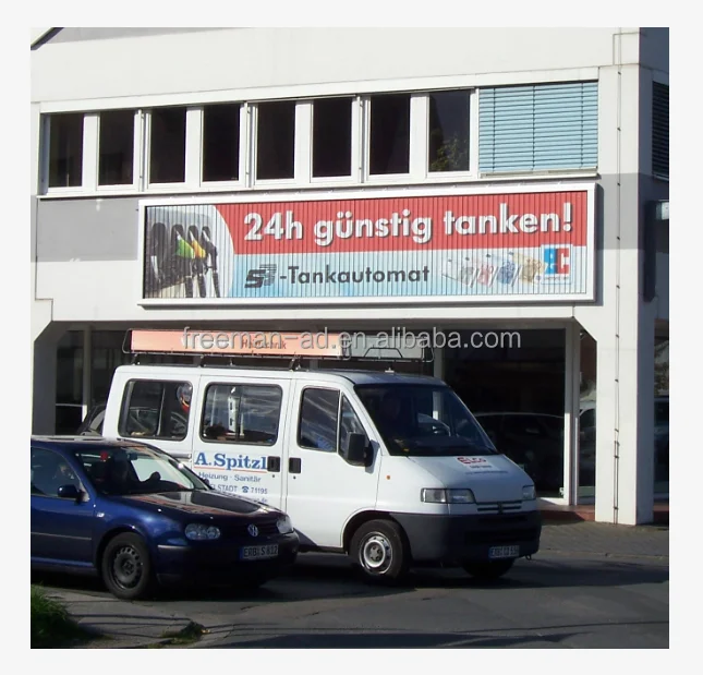 Trivision Trivision Billboard Top Building Advertising Rotating Trivision Billboard