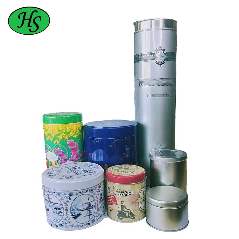 Wholesale Factory Tea coffee candy gum mint Candle  cigarette Tin Box can Packaging