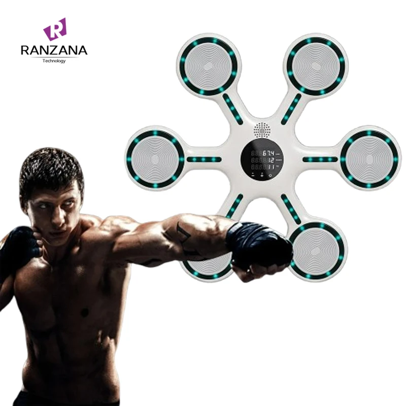 New Smart Bluetooth Music Boxing Target Hitting Physical Training Machine Boxing Wall Target For Adults And Children