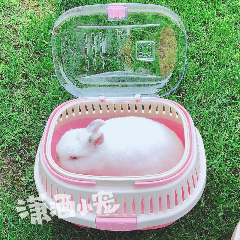 wholesale Plastic Outdoors Pet Hamster Cat Rabbit Cage Portable for small animal
