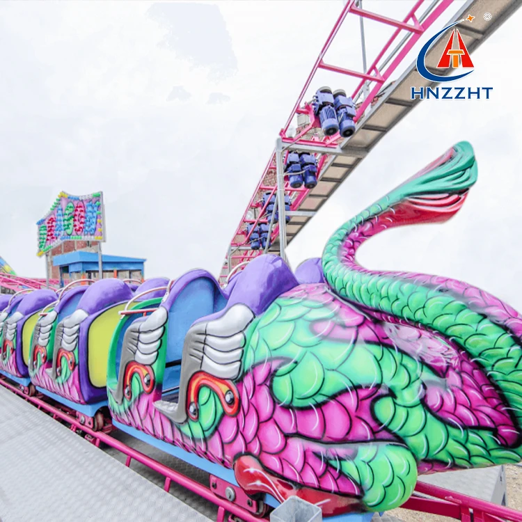 Top Selling Theme Park Attraction Rides Theme Park Equipment Family Roller Coaster for Sale