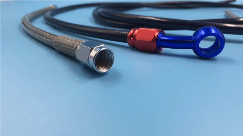 Free sample an3 6.35mm 3.56mm hydraulic clutch line hose ptfe brake hose for car