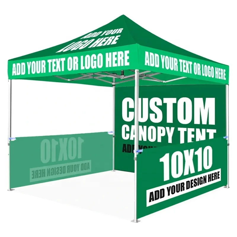 Trade Show Tent  Gazebo Canopy Pop Up Tent 3x6m Foldable Retractable Tent Custom Logo Printed 3x3 3x4.5 10x10 Foldable