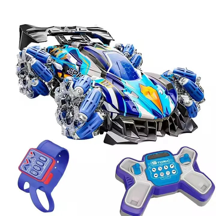 Selling 2.4ghz Remote Control Electric F1 Car Lights With Spray Rc Stunt Drift Car All-Terrain Rotary Electric Toy Car
