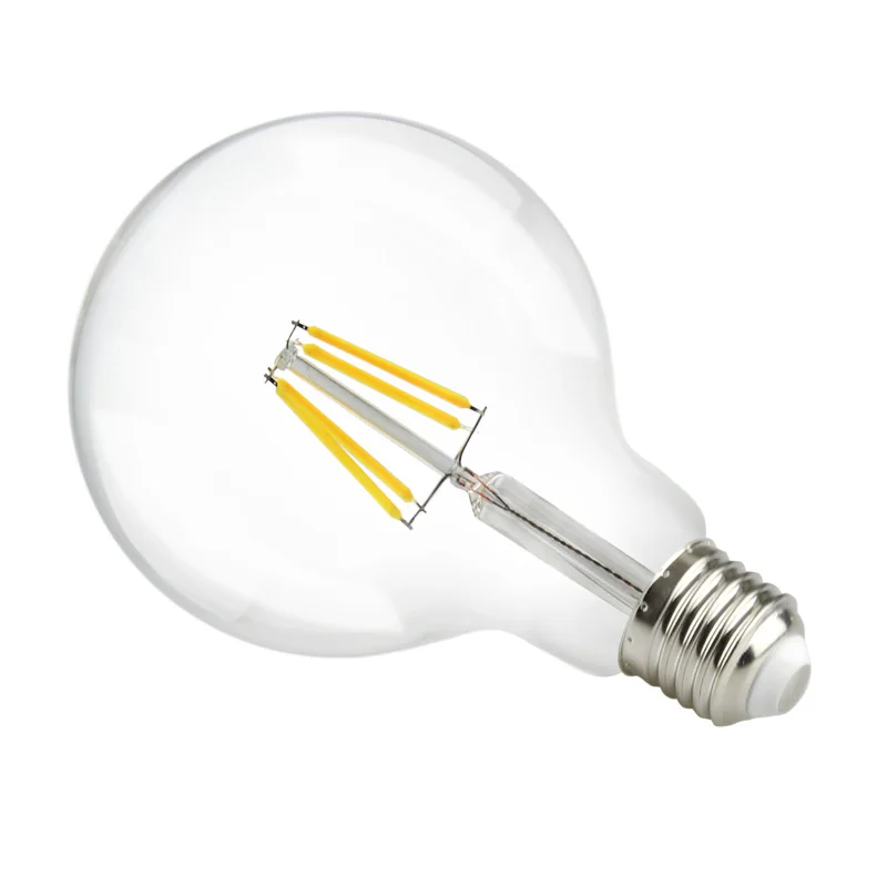 Factory A60 G45 C35 G95 G125 ST64 2W 4W 6W 8W LED Filament Bulb Lamp Light