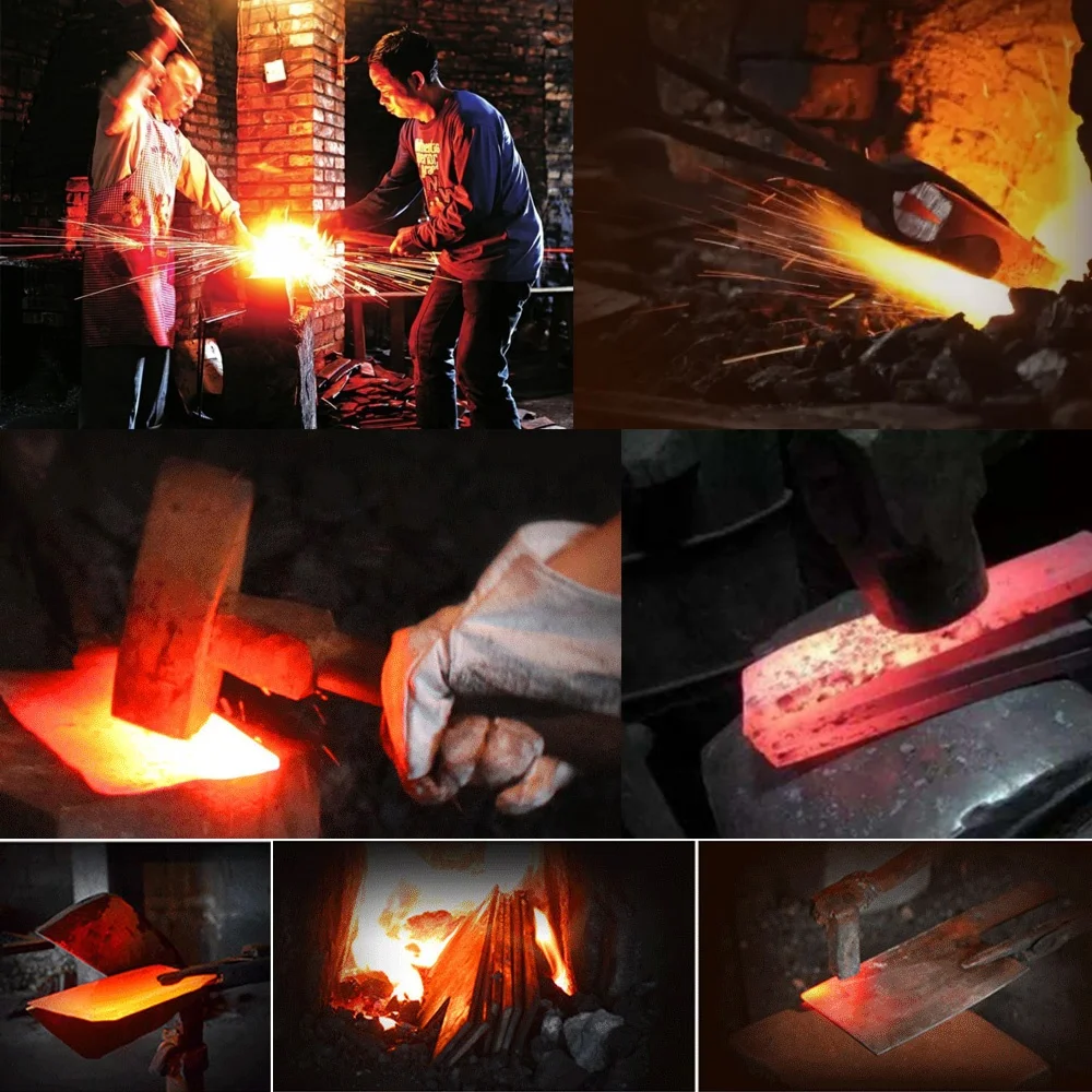 Full Tang Serbian Knife Handmade Chef Knife Clad Forged Steel Cleaver Slicing Butcher Kitchen Knives Chinese Chopper Cutting NEW