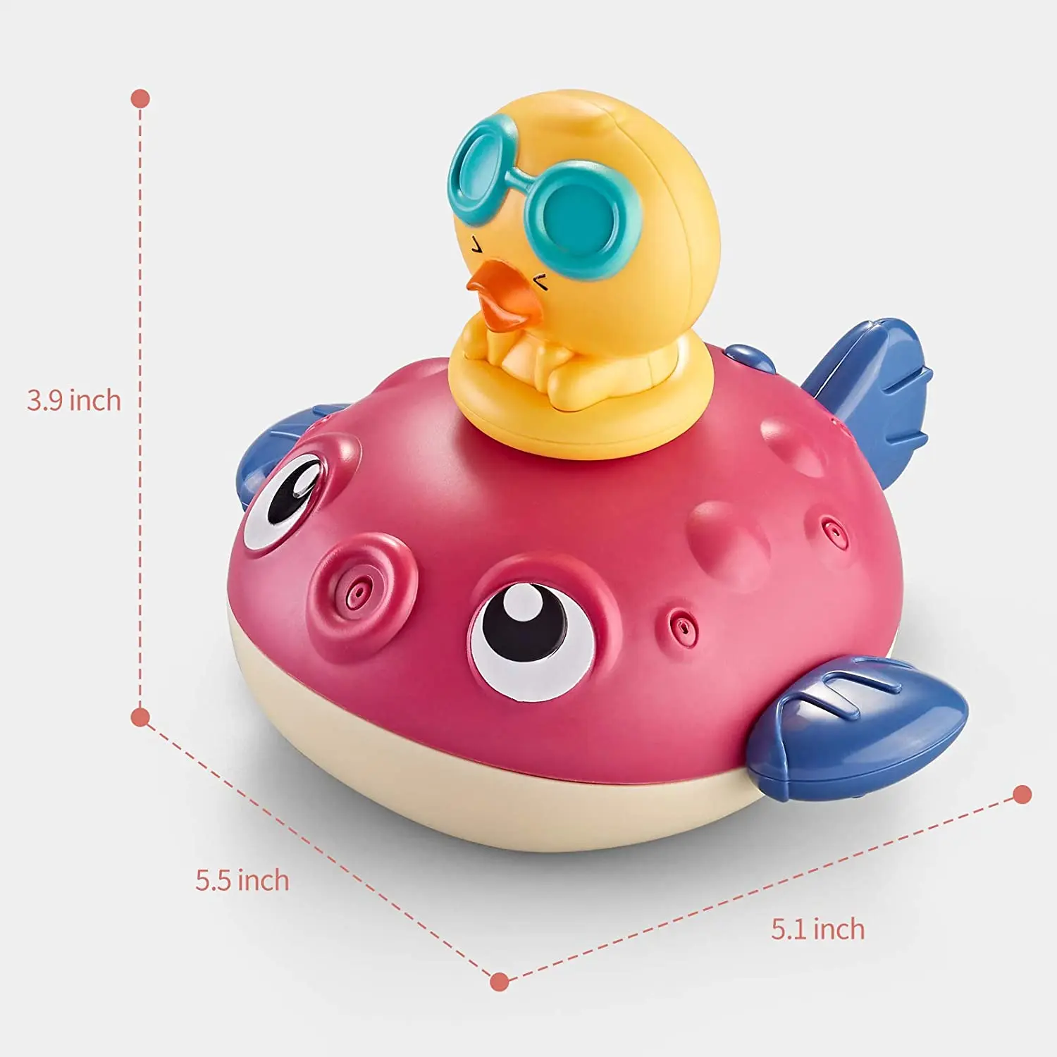  Оптовая продажа водяной спрей детская игрушка для ванны милая разбрызгиватель детские игрушки