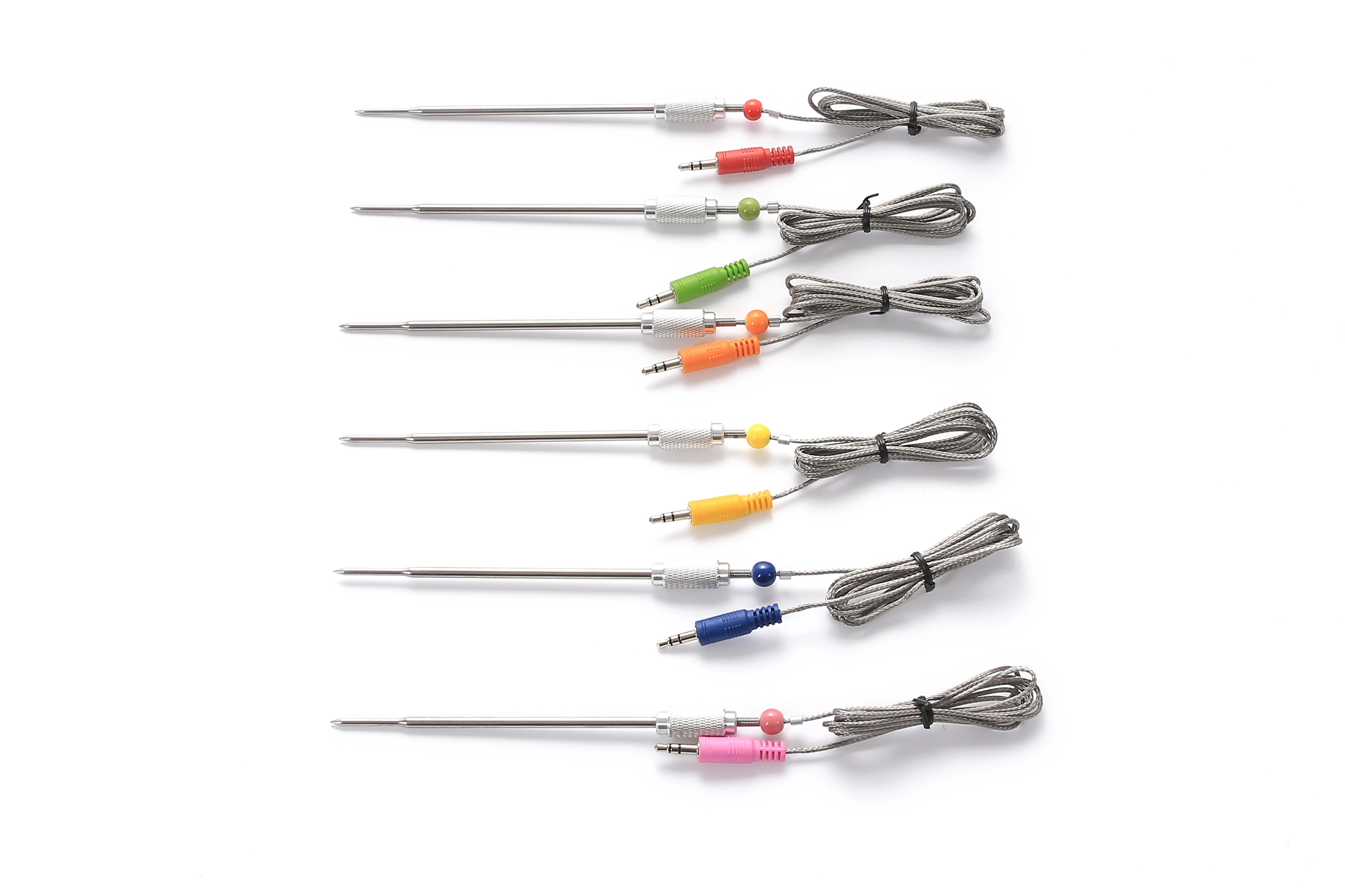 Ble Wifi Fast Response Silicone Handle Clip Mounting Sharp Probe NTC Temperature Sensor for BBQ