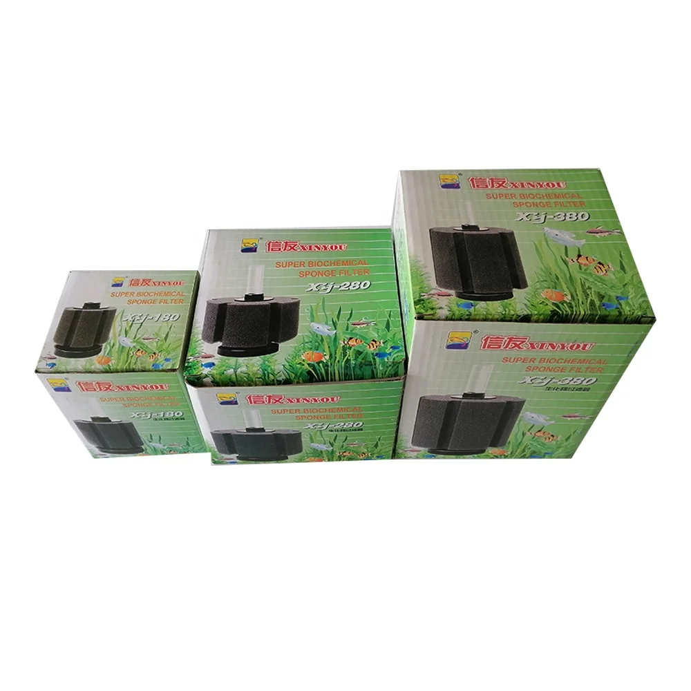  large pond powerhead intake pre hydro quietflow betta coarse xinyou aquarium kit bio sponge foam