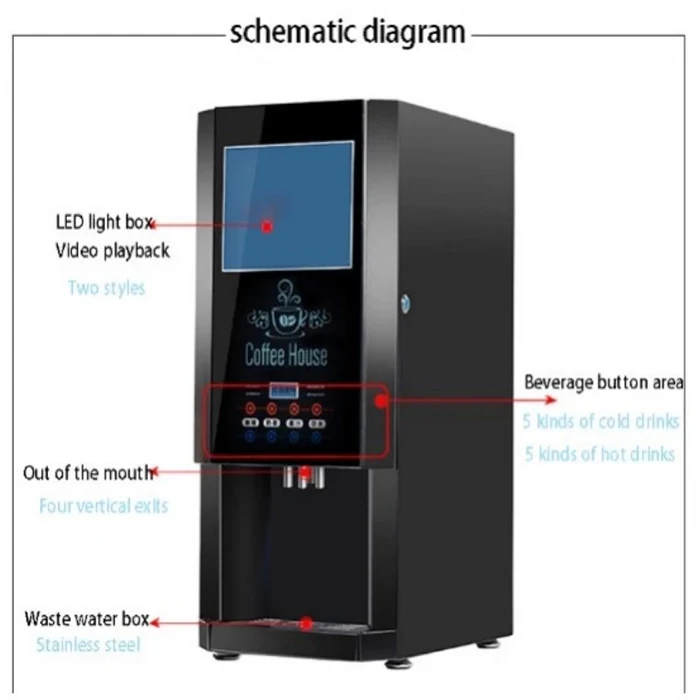 Coffee machine automatic coffee machine commercial espresso wholesale product service machinery sales