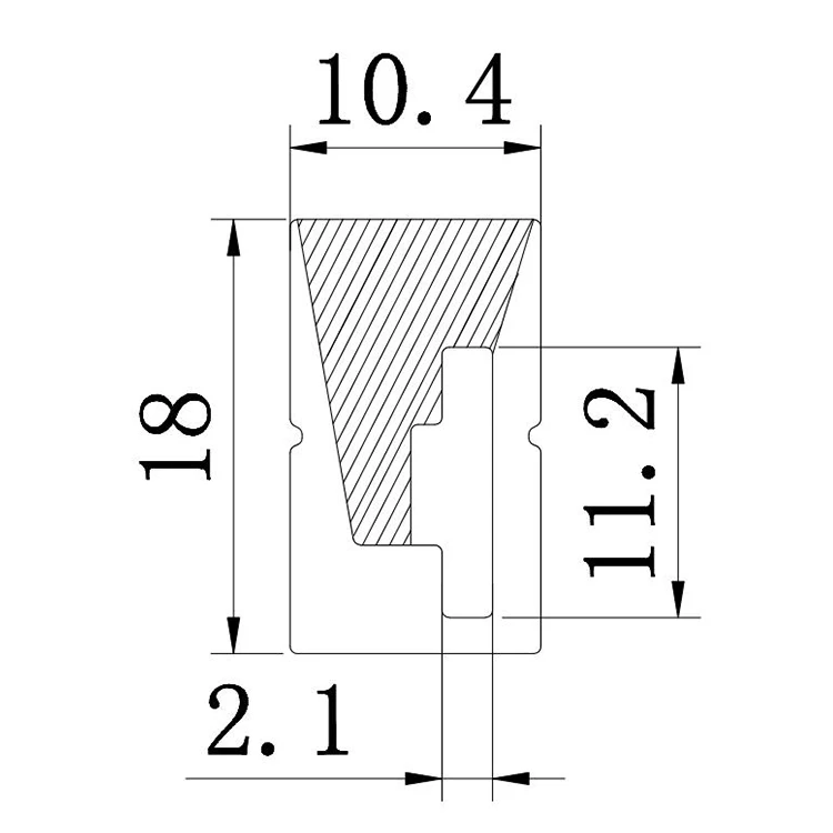 Sidebend Silicon Led Profile Housing for 10mm Width Led Strip
