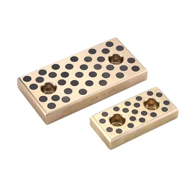 High Quality Precision Carbide Mold Brass Wear Plate With Graphite Sliding Graphite Brass Plate