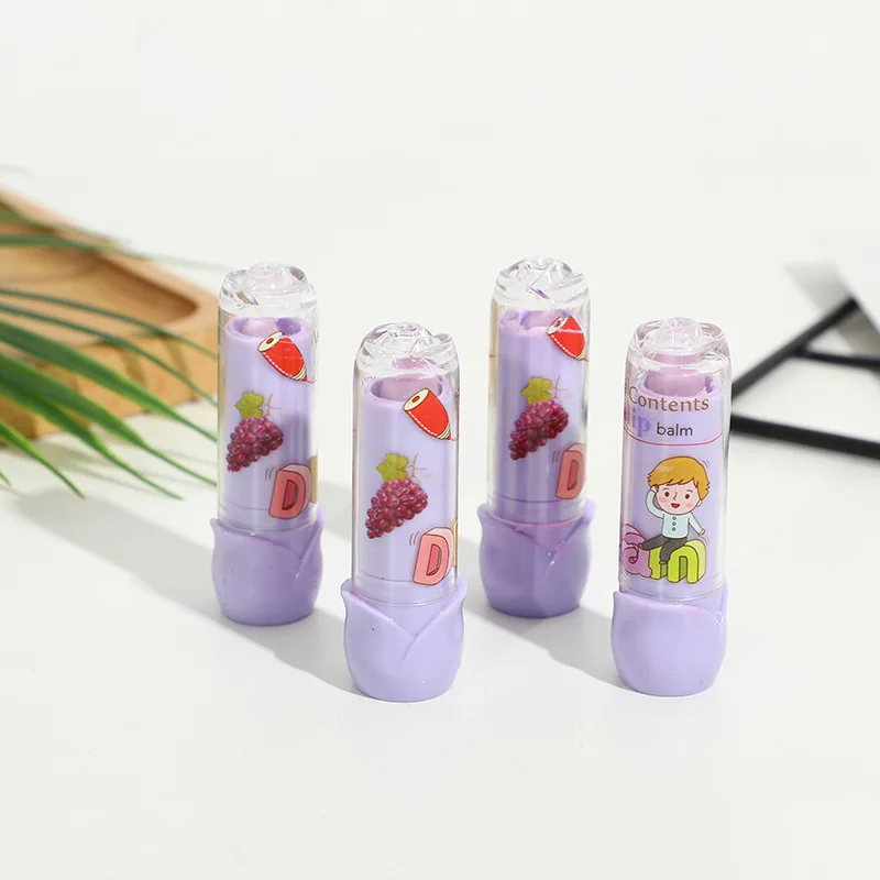 Custom Private Label Lipbalm Vegan Organic Lip Care Fruit Chapstick Nourishing Moisturizer Lip Balm