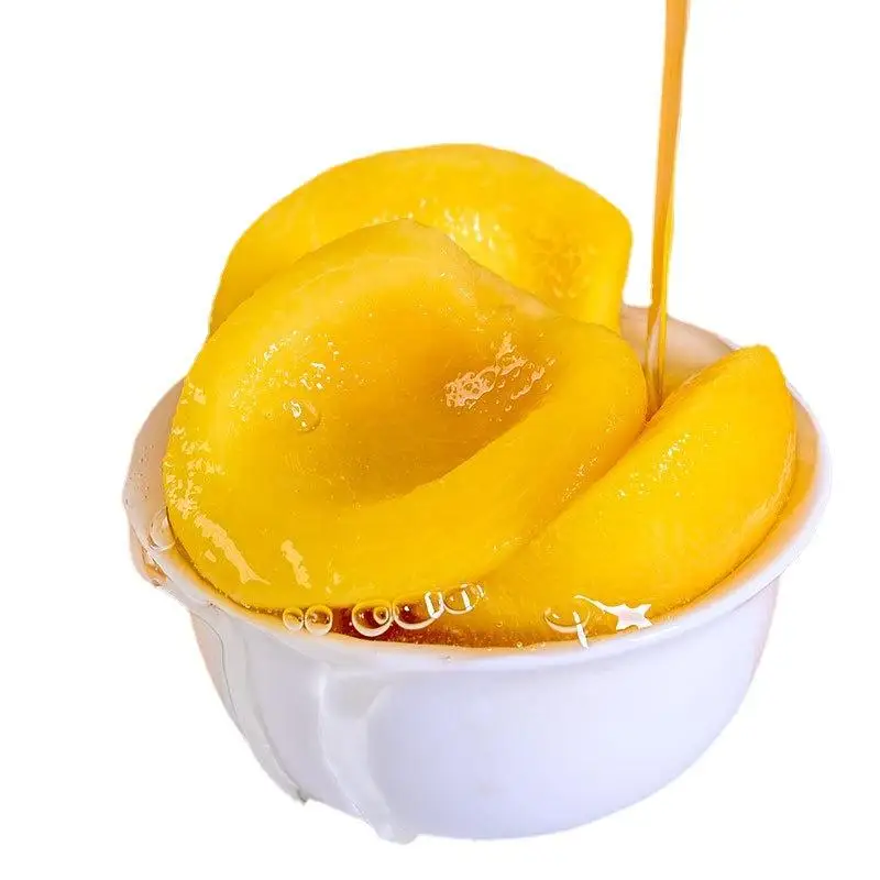 High Quality Hot Sale Fresh Canned Fruit Delicious Canned Yellow Peach in Syrup