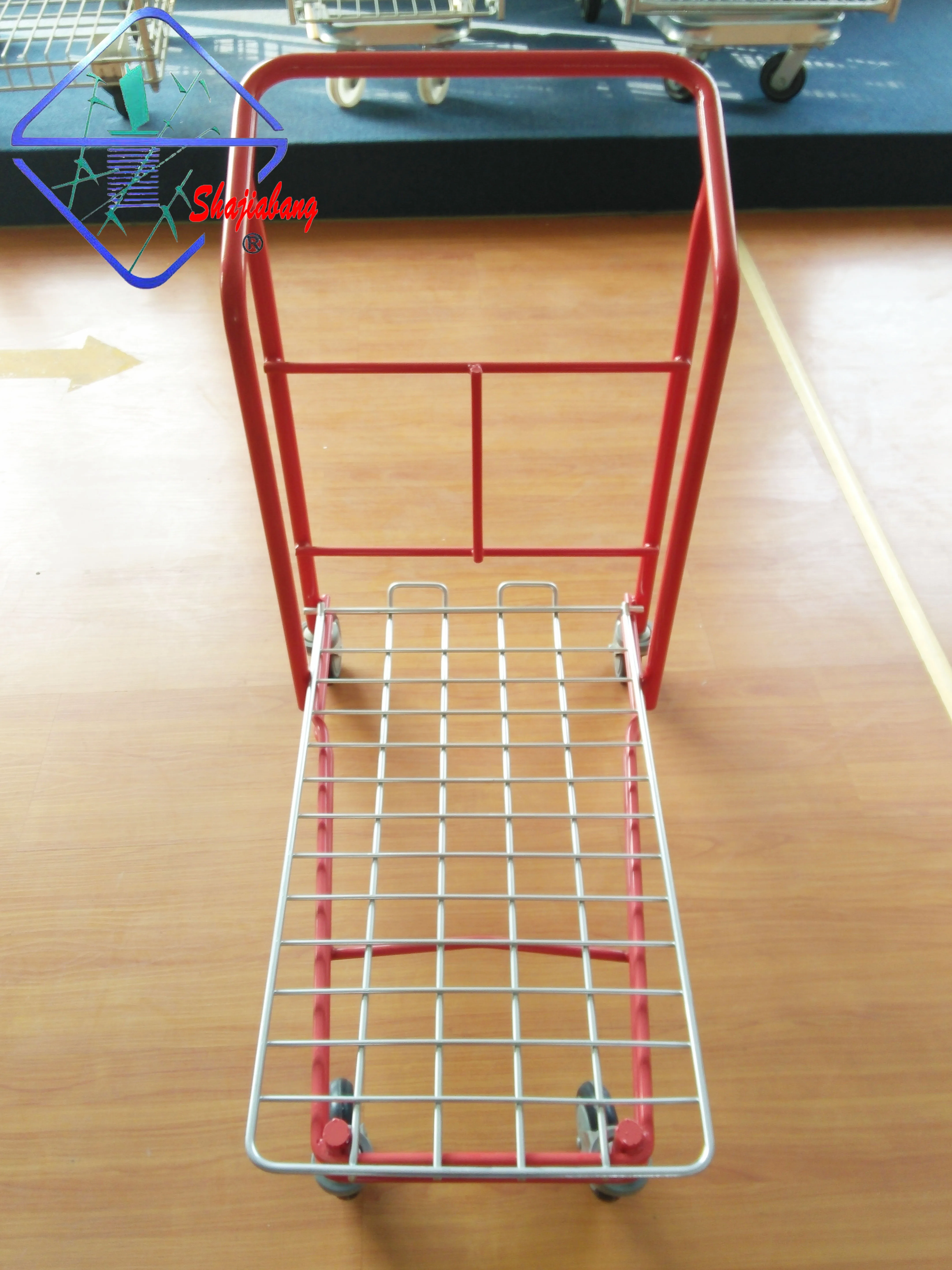 SXE-2 Durable Best Price Heavy Duty Cargo Pallet Transport Moving Warehouse Picking Trolley