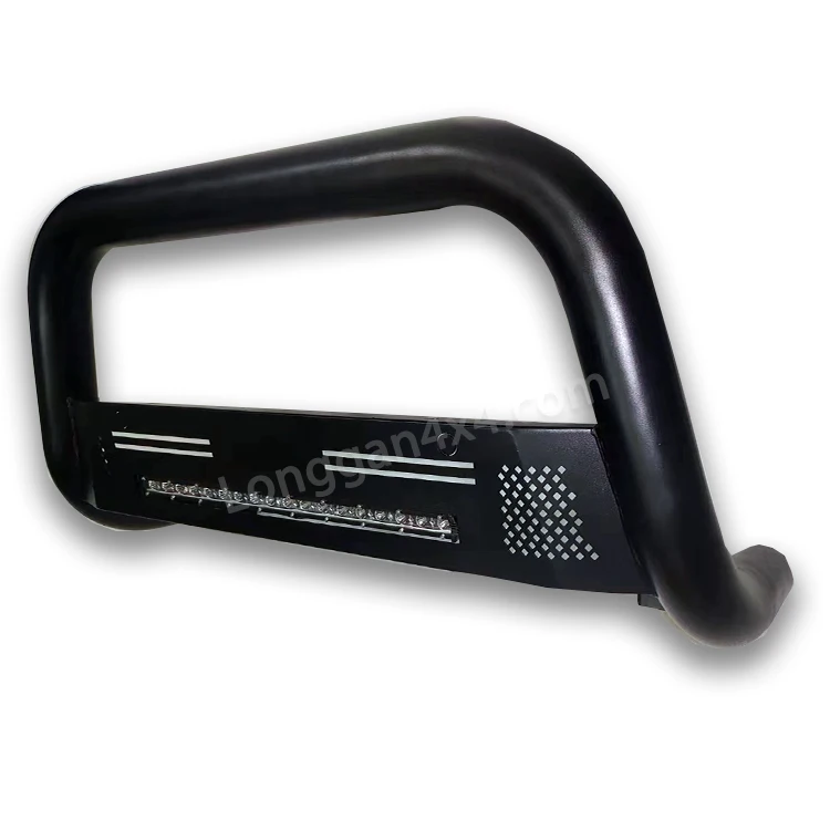 Stainless Steel Bull Bar Nudg Bar Hilux Np300 Front Nudge Bar With Led For Navara Toyota Hiace