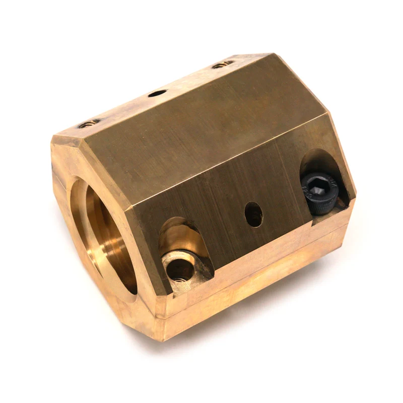 Cnc Custom Part Brass Machining Centre Parts Milling Metal House-Service Detector Tester Part