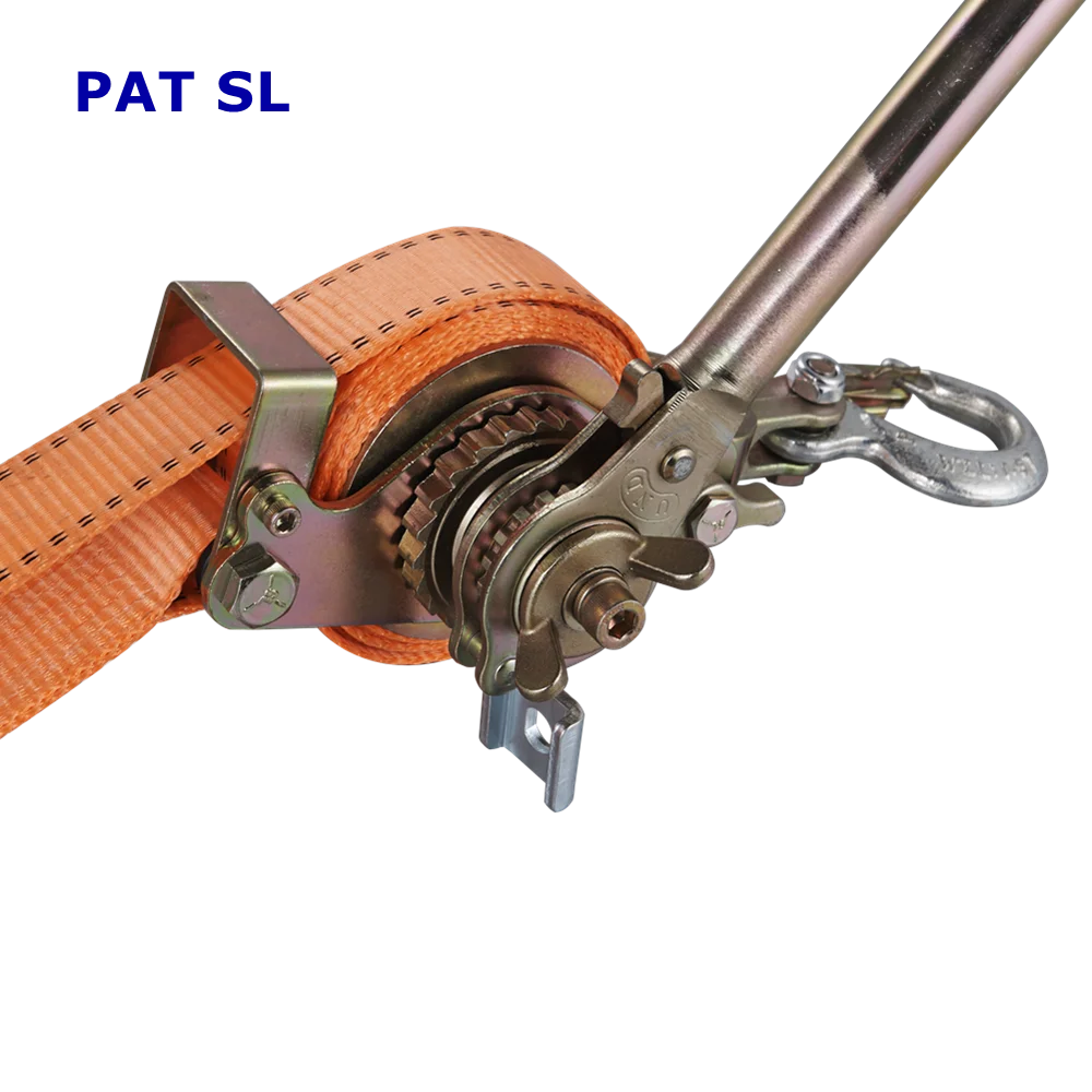Top Quality 2 ton Wire Rope Cable Puller Hand Puller with webbing strap belt For Tightening Wire cable tightener