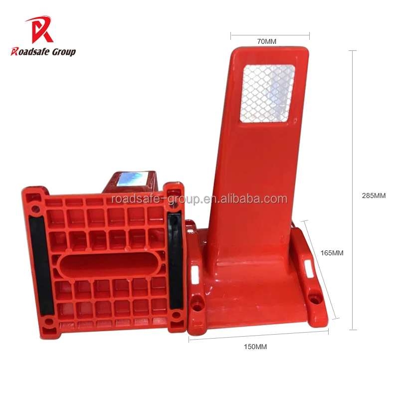 TPU Flexible Traffic bike Lane Separator Divider Road Separator