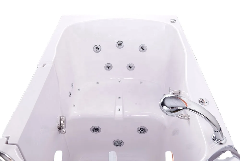 Zink Adults Skin Spa Machine Walk-In Tub Shower Combo With Seat