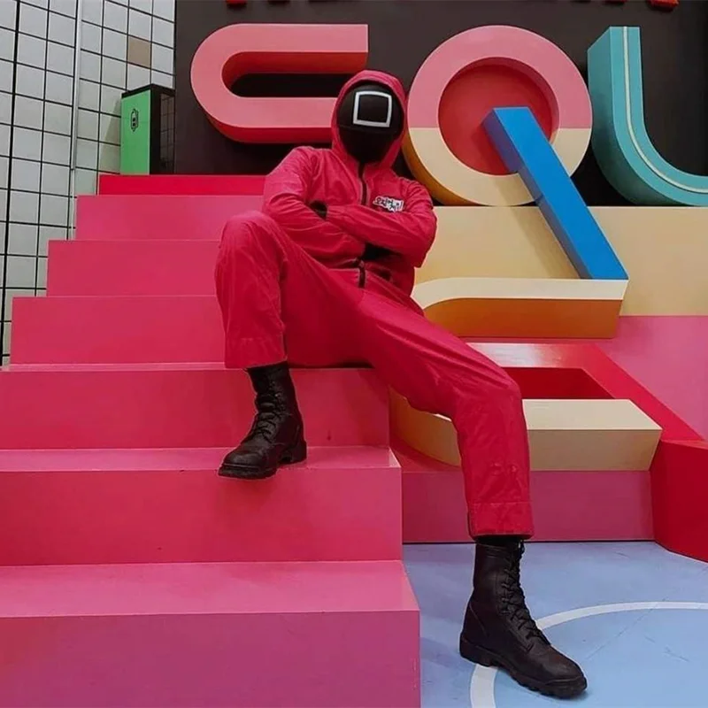 Gifts 2021 ideas Squid Game Women Clothes Halloween Mask Easter Gifts For Kids And Adults