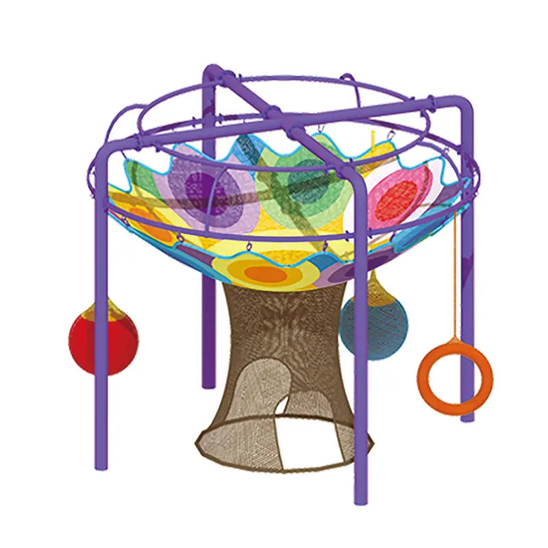 Colorful Indoor Climbing Net Children Indoor Playground Amusement Park Equipment For Kids