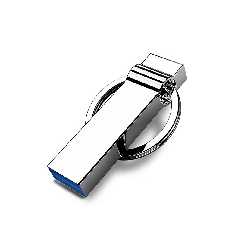 Модное металлическое кольцо для ключей 1 ТБ 2 128GB 64GB 32GB 16GB 8GB 4GB Флешка USB 3 0