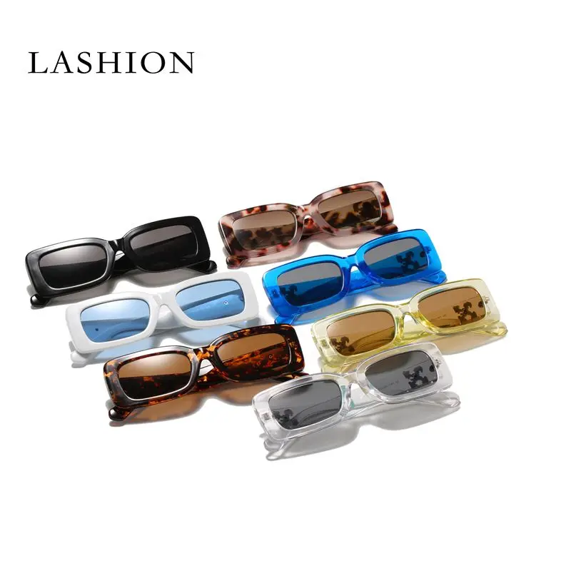 2022 designer sunglasses women or men in stock small square frame fashion black color women sunglasses