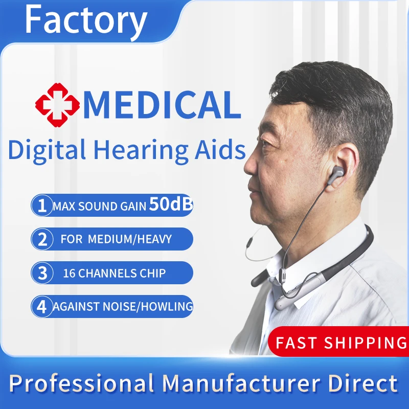 Best Selling New Trending Hot Products Mobile Phones China Rechargeable hearing aids Digital Sound Amplifier Bluetooth 5.3