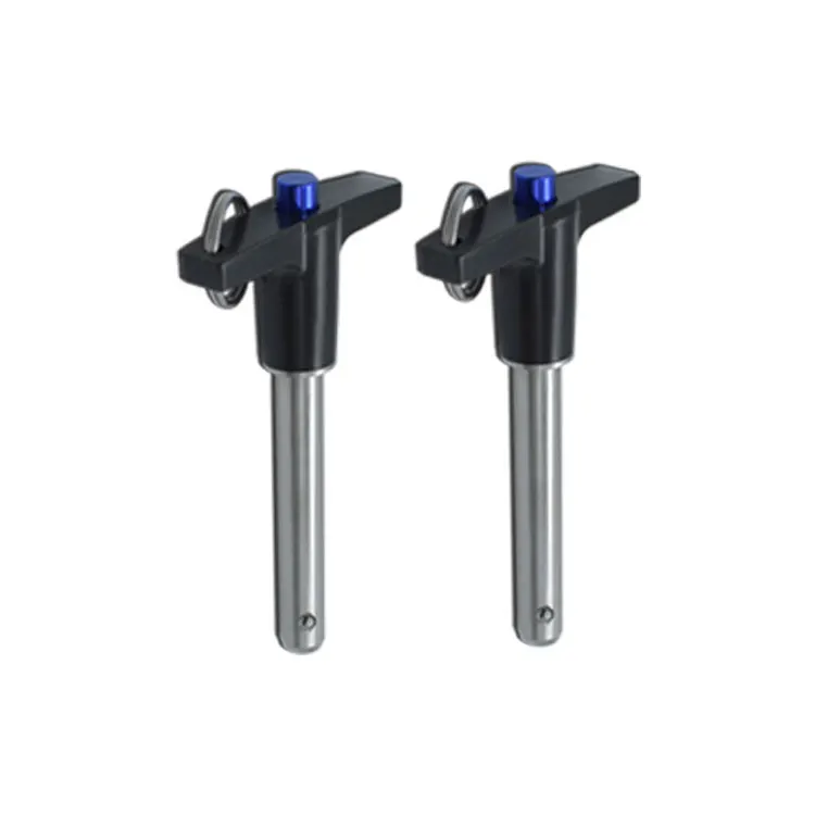 Factory Price T Handle Locking Pin Fastener Quick Release Ball Lock Pins Stainless Steel Push Button Ball Lock Pin