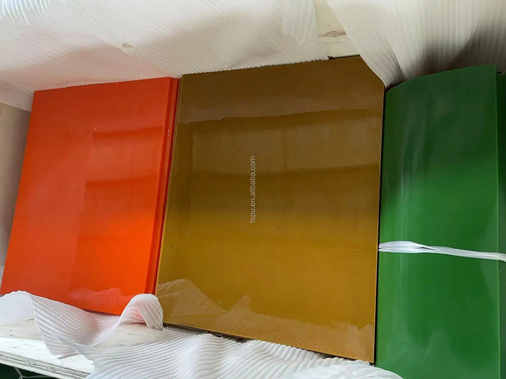 customized 90A hardness  hard polyurethane rubber sheet