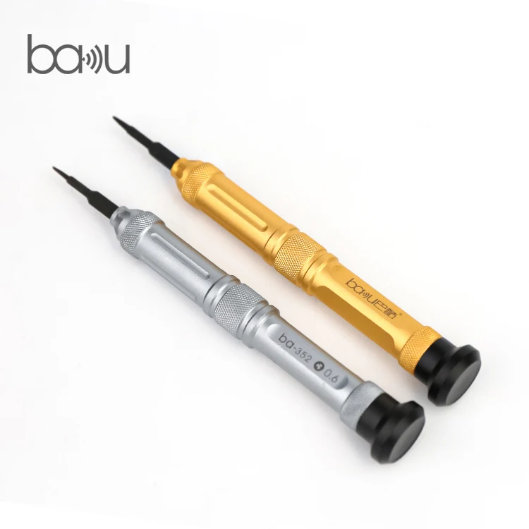 New design ba-352  professional screwdriver opening tool phone mini magnetic screwdriver with small S2 bit for cell phone repair