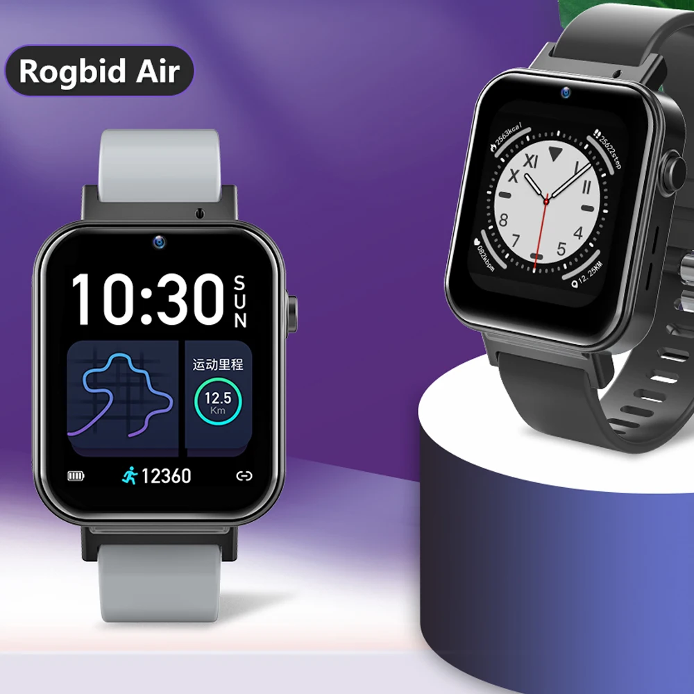 Best 4G Android Smartwatch 1.75inch Large Screen GPS 4+128GB Smart Watch 850mAh Big Battery Long Standby Android Watch Phone