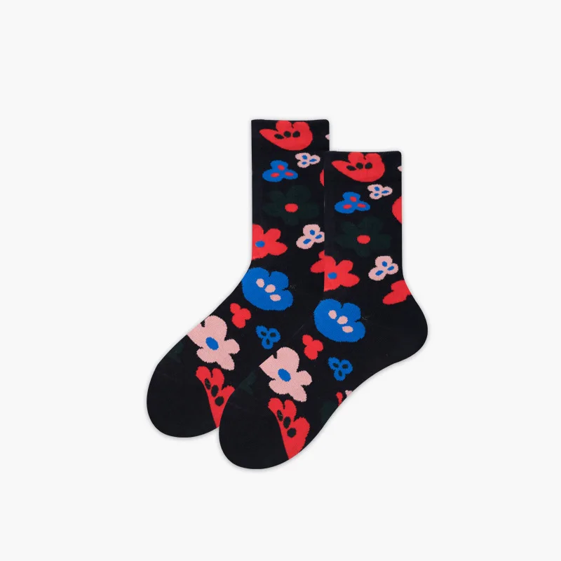 Fashion Beautiful Daisy Flower Pattern Socks