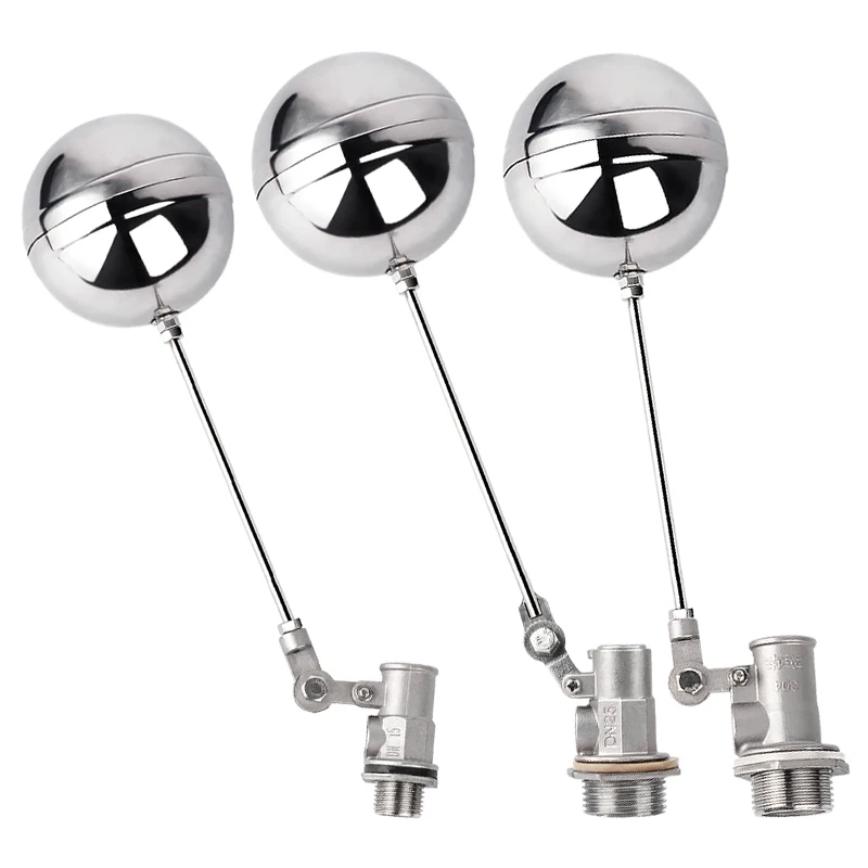 Threaded 304 316 Stainless Steel Water Float Valve